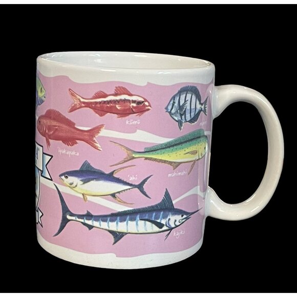 Rare 1999 Aloha Petroleum LTD Limited Edition Marine Life Mug Designed in Hawaii - Picture 3 of 9